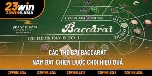Các thế bài Baccarat
